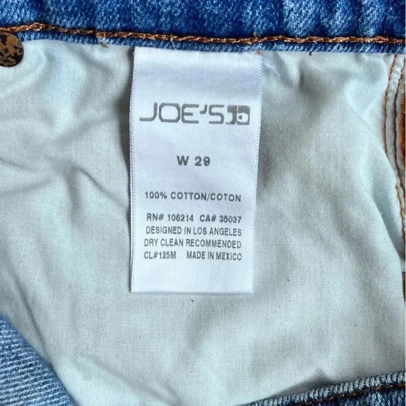 Joe’s Jeans Cutoff Distressed Denim Shorts Size 29 - Picture 14 of 14